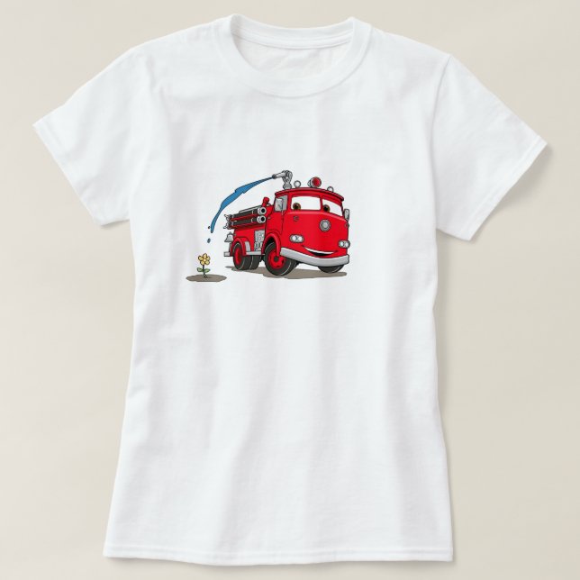 Cars Red Disney T-Shirt (Design Front)