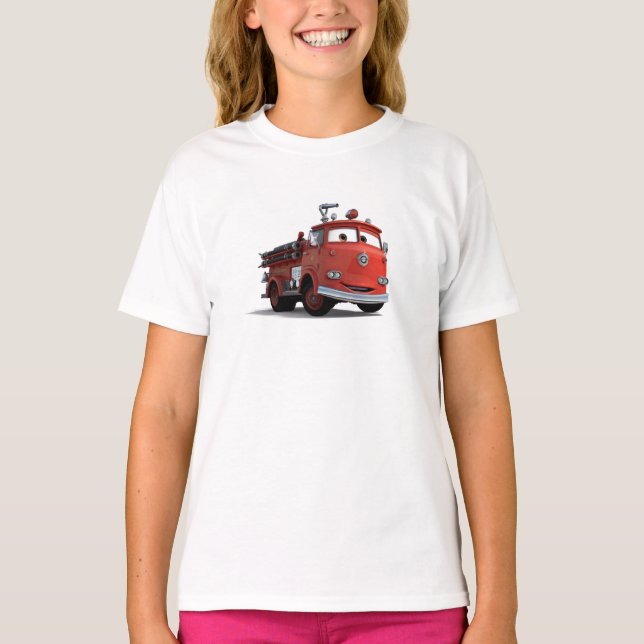Cars Red Disney T-Shirt (Front)