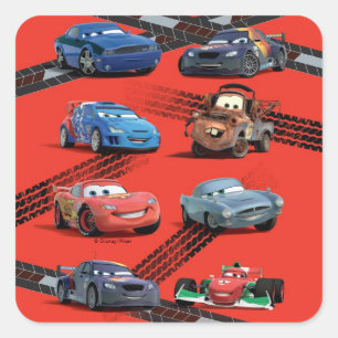 Cars Square Sticker