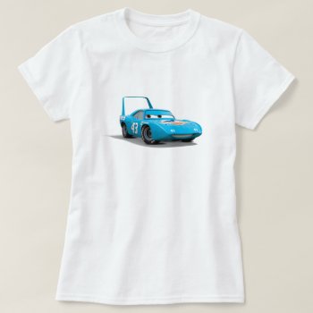 Cars Strip "the King" Weathers Dinoco Race Car T-shirt by DisneyPixarCars at Zazzle