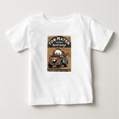 Cars&#39; Tow Mater Disney Baby T-Shirt