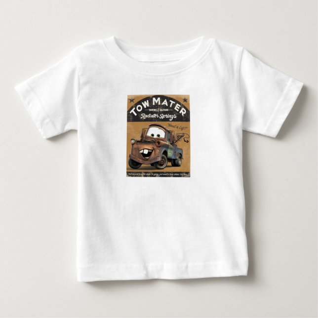 Cars' Tow Mater Disney Baby T-Shirt (Front)