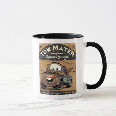 Cars&#39; Tow Mater Disney Mug