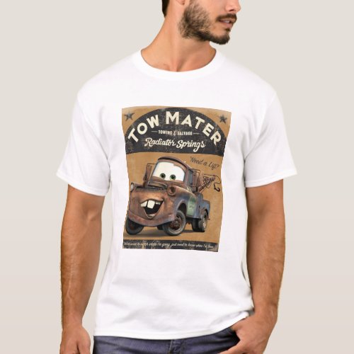 Cars Tow Mater Disney T_Shirt