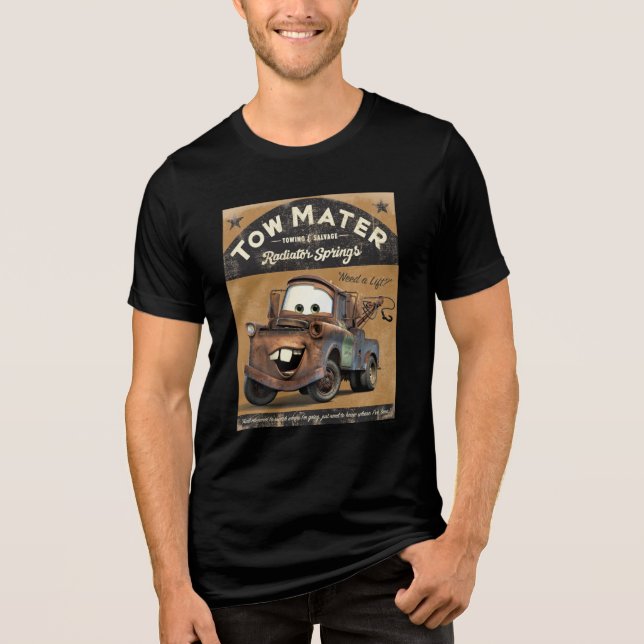 Cars' Tow Mater Disney Tri-Blend Shirt (Front)