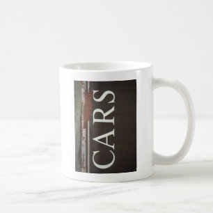 CARS Tow Truck Vintage Car Sign Coffee Mug