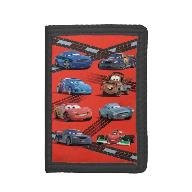 Cars Tri-fold Wallet (Front Vertical)