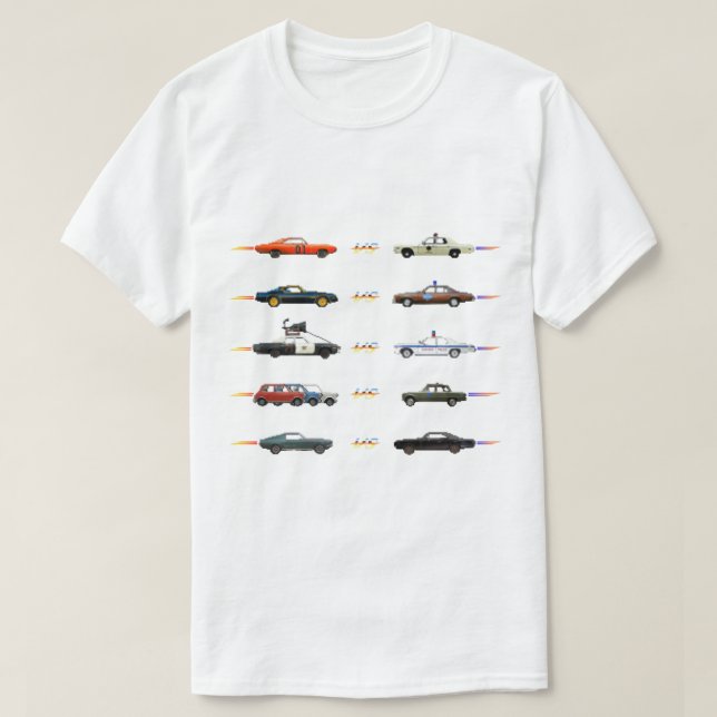 cars Versus T-Shirt (Design Front)