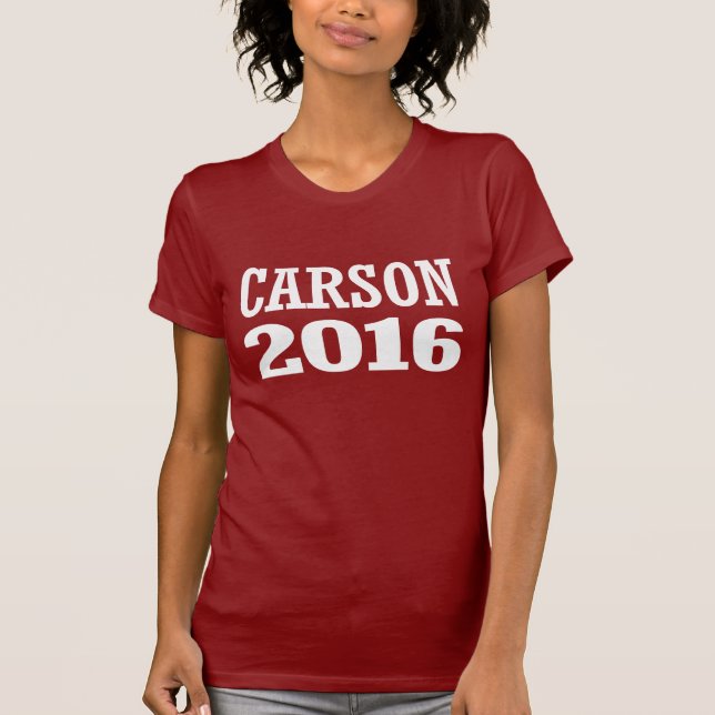 CARSON 2016 T-Shirt (Front)