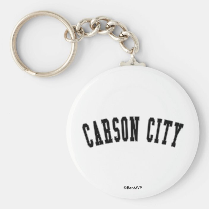 Carson City Key Chain