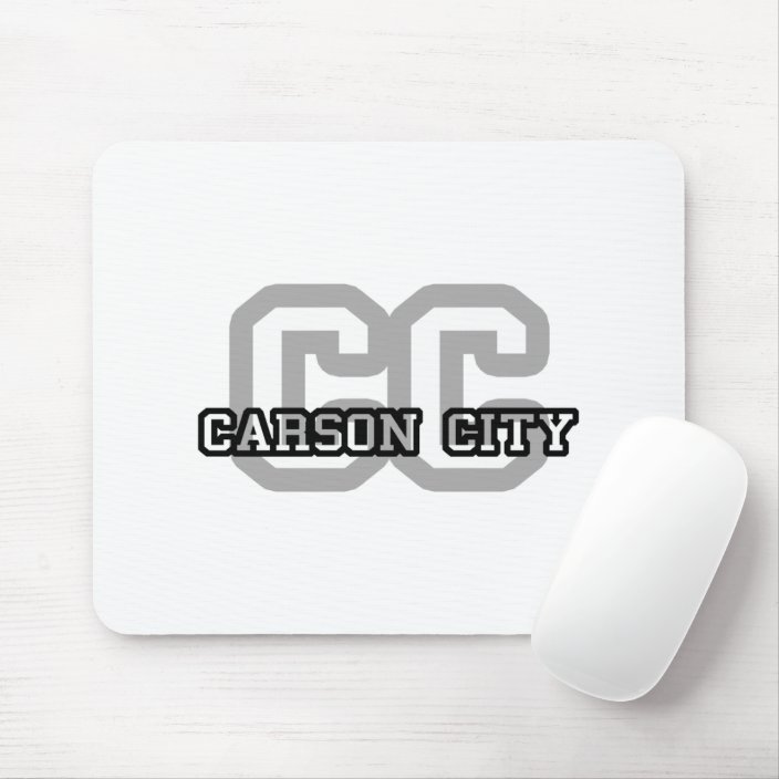 Carson City Mouse Pad