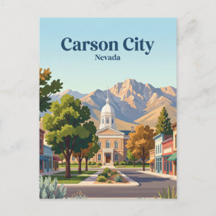 Carson City, Nevada Postcard