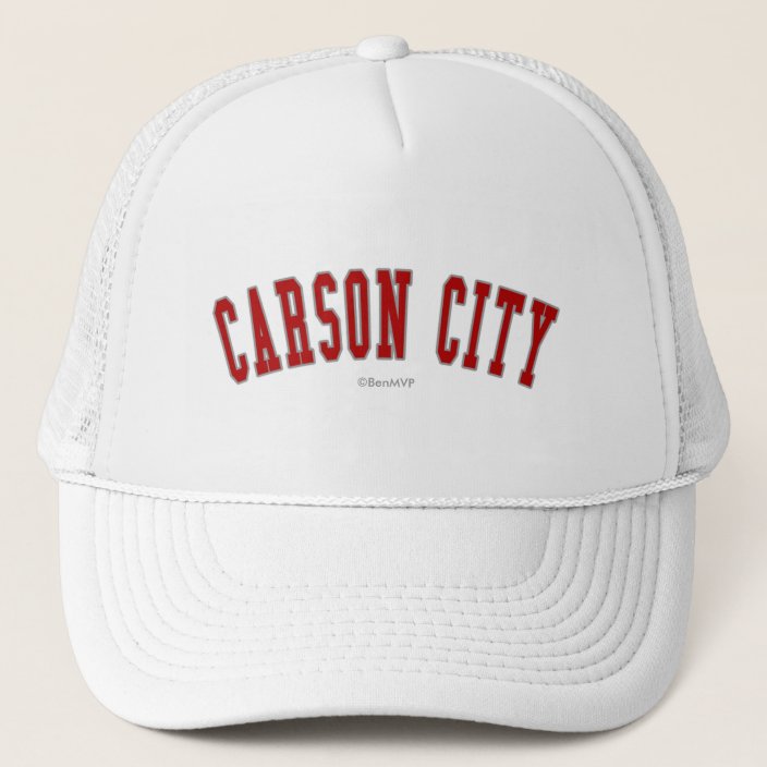 Carson City Trucker Hat
