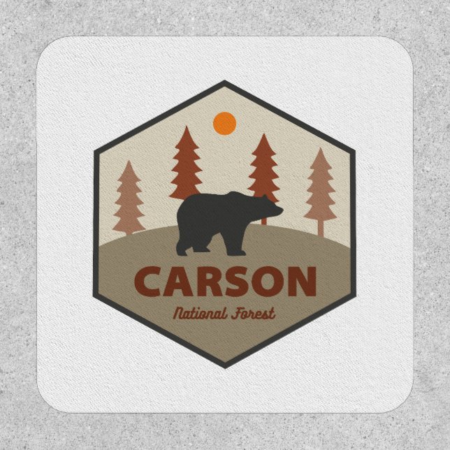 Carson National Forest New Mexico Bear Patch (Front)
