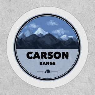 Carson Range California Nevada Camping Patch