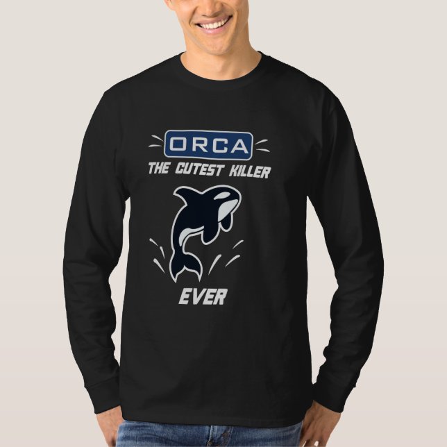 Carson Washington Orca The Cutest Killer Whale Eve T-Shirt (Front)