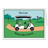 Cart before the course (Front Horizontal)