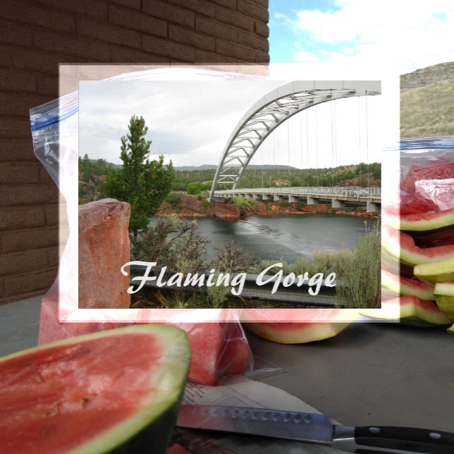 Cart Creek Bridge, Flaming Gorge NRA, Utah Postcard (Creator Uploaded)