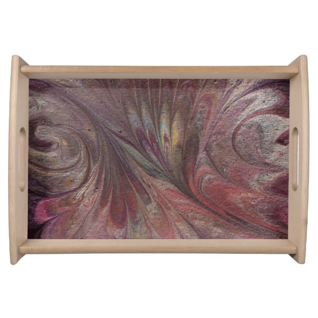 Carta Marmorizzata serving tray (Front)