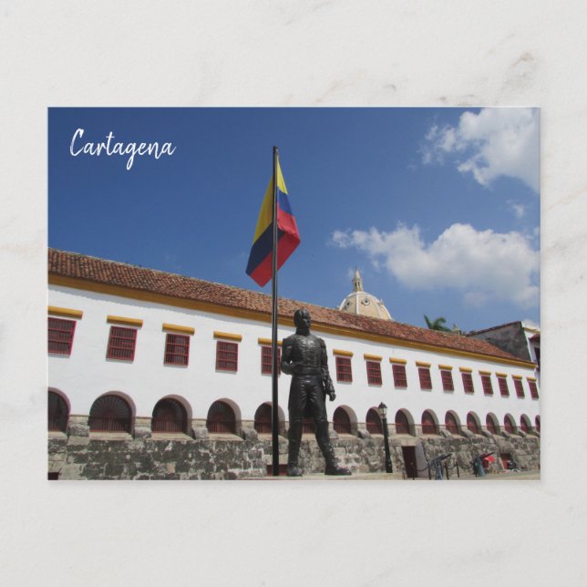 cartagena architecture postcard (Front)
