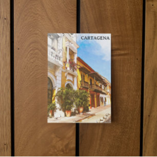 Cartagena Colombia Historic Center Postcard