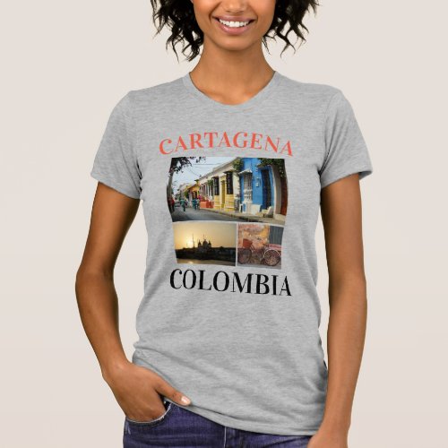 Cartagena Colombia in the streets T_Shirt