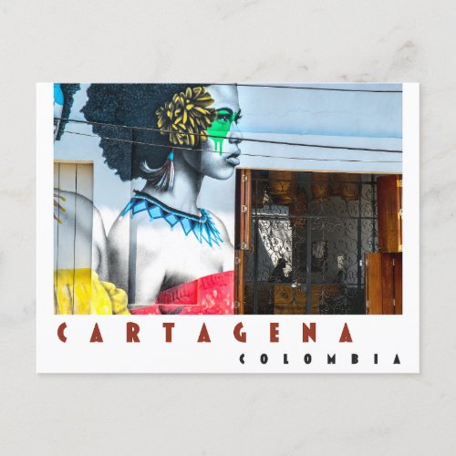 Cartagena Colombia Postcard