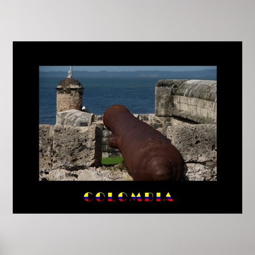Cartagena Colombia Poster