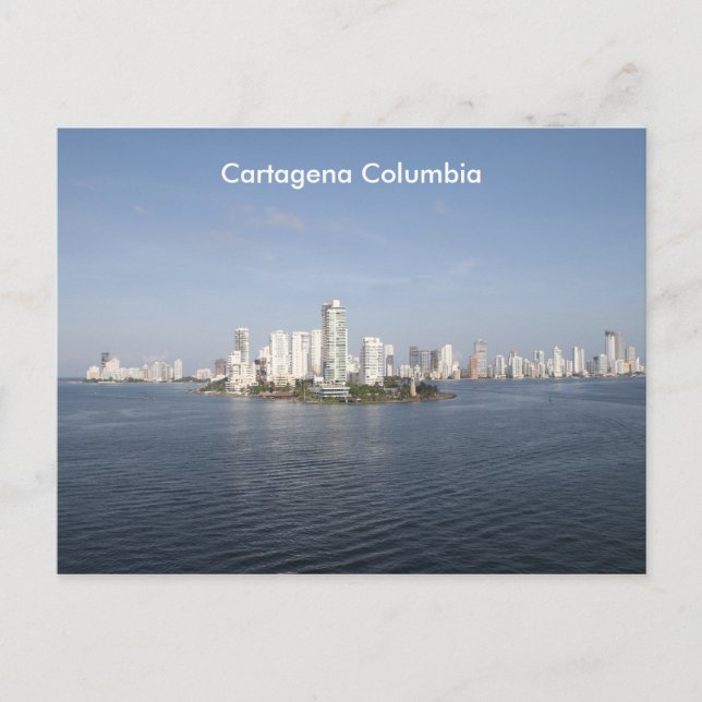 Cartagena Columbia, photography, Postcard (Front)