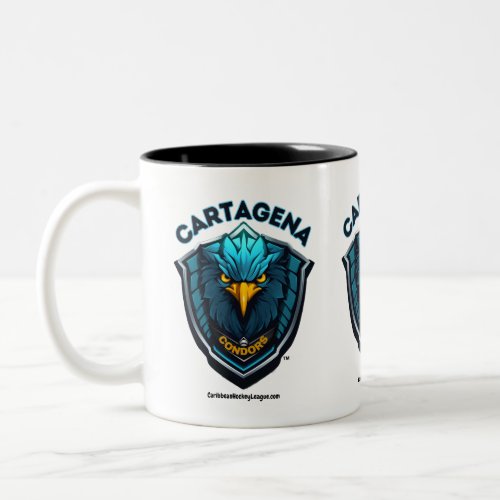 Cartagena Condors Columbia CaribbeanHockeyLeague Two_Tone Coffee Mug