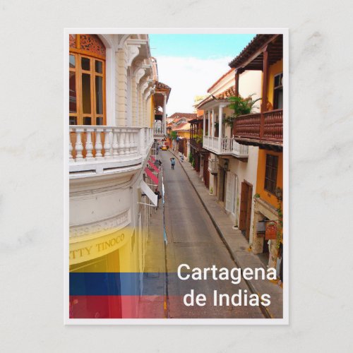 Cartagena de Indias _ Colombia Postcard