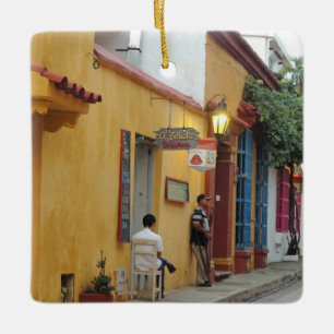 Cartagena Inside the Wall Ceramic Ornament