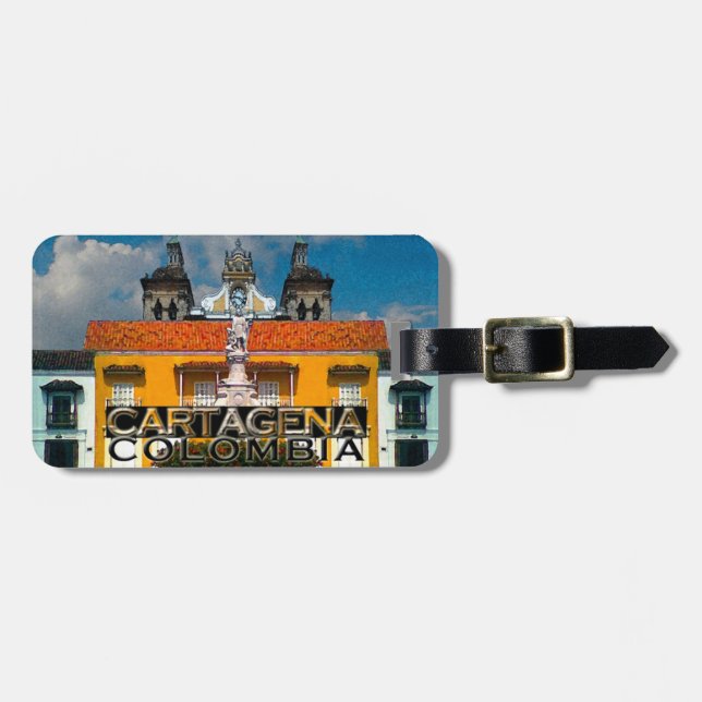Cartagena Luggage Tag (Front Horizontal)