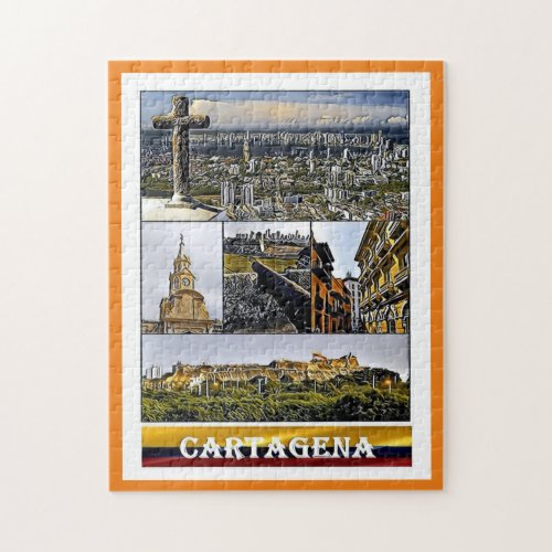 Cartagena _ Mosaic _ Colombia Jigsaw Puzzle