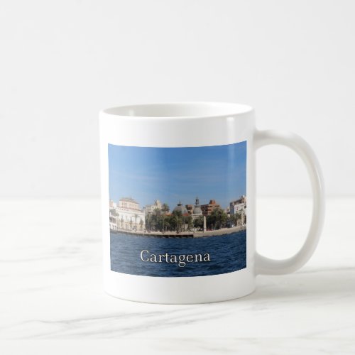 Cartagena souvenir and gift coffee mug