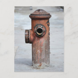 Cartão Postal - Hidrante Vintage - São Paulo|Nº13 Postcard