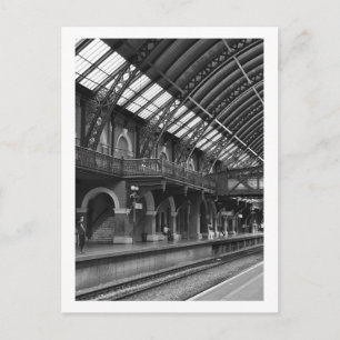 Cartão Postal - Interior da Estação da Luz (Nº4) Postcard