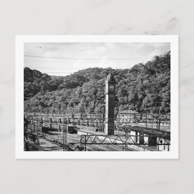 Cartão Postal - Paranapiacaba Relógio - Brasil|Nº2 Postcard (Front)