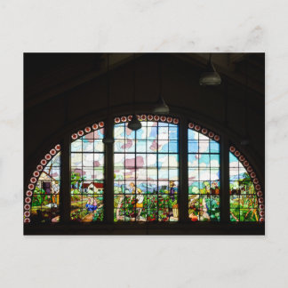 Cartão Postal - Vitral Mercado Municipal | Nº10 Postcard