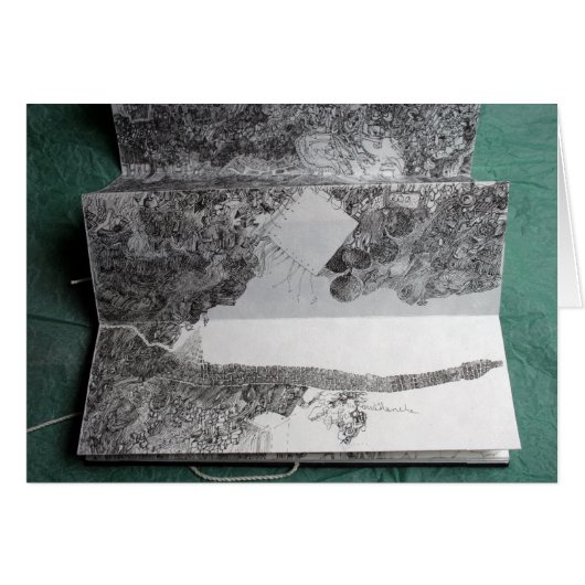 Carte Blanche pour un Stylo en bout de Course Card (Front Horizontal)