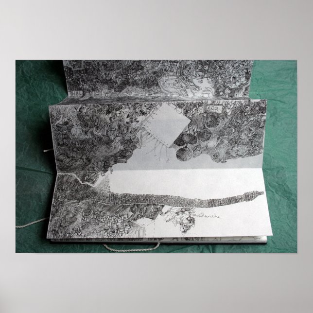 Carte Blanche pour un Stylo en bout de Course P Poster (Front)