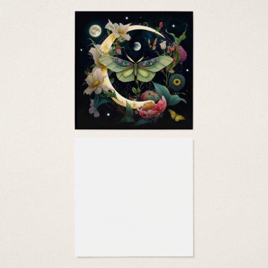 CARTE DE VISITE - PAPILLON DE NUIT (Front & Back)