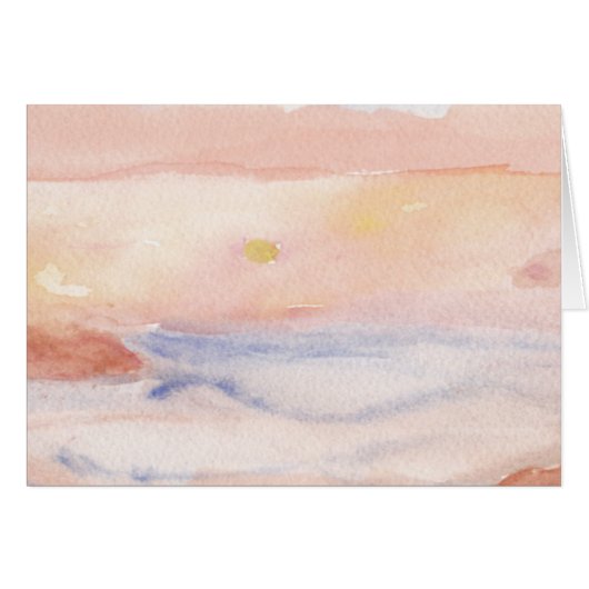 carte de voeux cards (Front Horizontal)