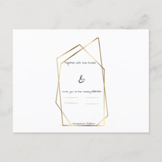 Carte d'invitation  invitation postcard