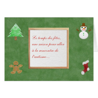 Carte Le temps des fêtes une saison pour Cards