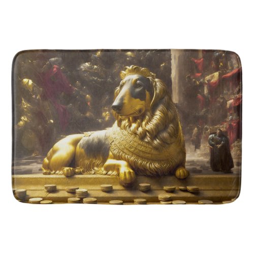 Carte postale bath mat