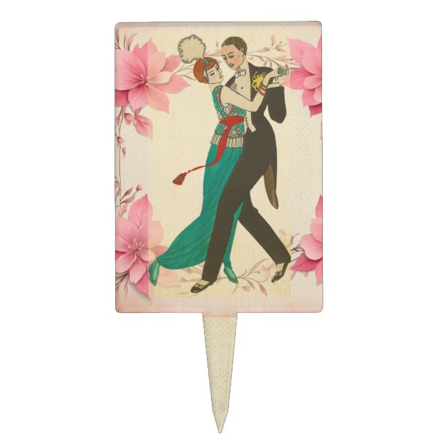 Carte Postale Cake Pick (Front)