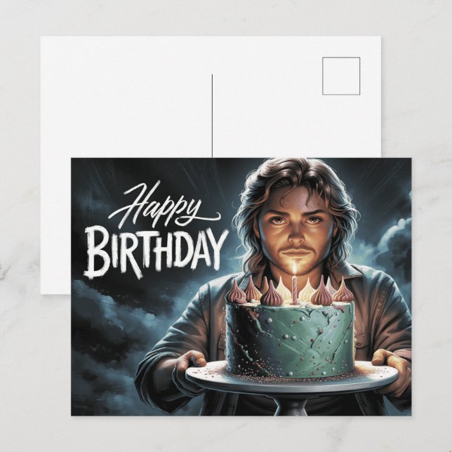 Carte Postale Happy Birthday 2026 Postcard (Front/Back)