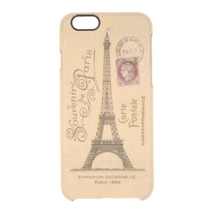 Carte Postale iPhone 6/6S Clear Case