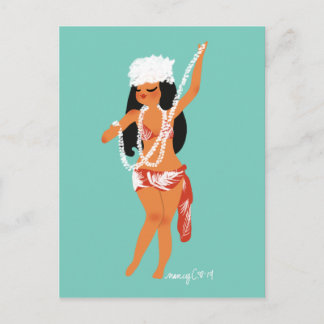 Carte postale Jeanne's Tiare Holiday Postcard